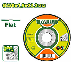 Круг отрезной 230x1,9х22,2 мм по металлу DYLLU DTAC1391