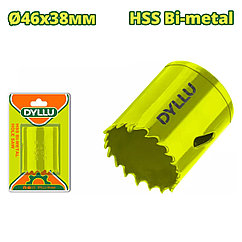 Коронка биметаллическая 46 мм DYLLU DTKJ1446