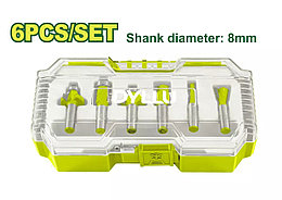 Набор фрез 8 мм DYLLU DTRKSR0108 (6 шт.)