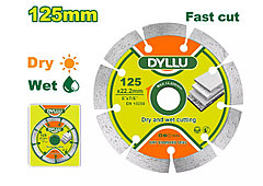 Диск алмазный 125x7,5x22,2 мм DYLLU DTDC1K03