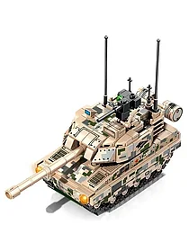 Конструктор военный танк 648 деталей