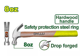 Молоток-гвоздодер 0,22 кг DYLLU DTMB3308
