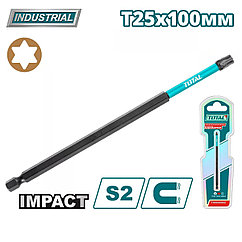 Бита ударная T25 100 мм TOTAL TACIM71T25100