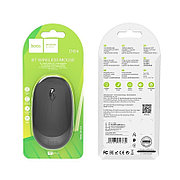 Беспроводная мышь 2 в 1 USB+Bluetooth DI04 черный Hoco