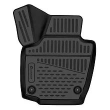 Коврик водительский 3D в салон SKODA Rapid, 2013-2020, 2020-, 1 шт. (полиуретан) / Шкода Рапид