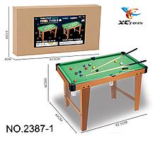 Бильярд стол игровой, напольный игровой стол, бильярд, на ножках 2387-1