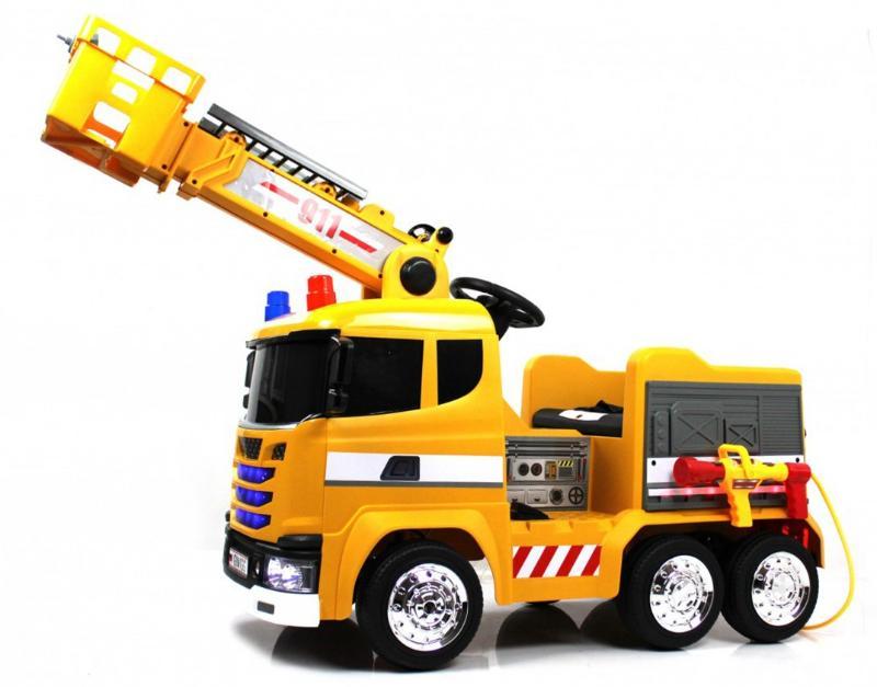 Детский электромобиль RiverToys G001GG жёлтый