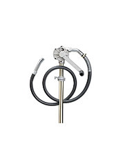 Роторный насос для масла, бензина, ДТ и антифриза, для бочек 50-205 л, 4 л/20 об