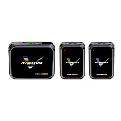 Беспроводная микрофонная система AVMATRIX WM12 DUAL