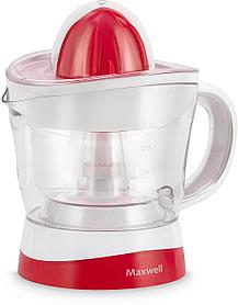 Соковыжималка Maxwell MW-1109, цитрусовая, белый и красный