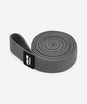 Эспандеры для кроссфита ES-205 STARFIT , 104*3 см  средняя нагрузка 15 кг , текстиль, темно-серый