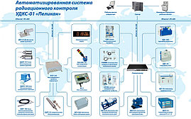Автоматизированная система радиационного контроля УДКС-01 «Пеликан»