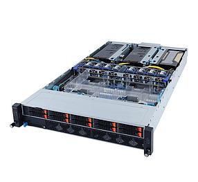 Серверная платформа Gigabyte R292-4S0, 2U, 4 x LGA4189 Socket P5 3rd Intel, 10 x 2.5" NVMe/ SAS/ SATA hs