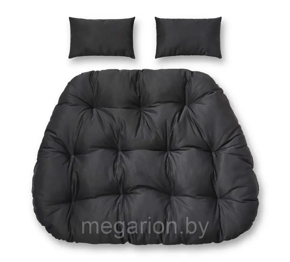 Подушка для двухместного подвесного кресла FISHT Черный