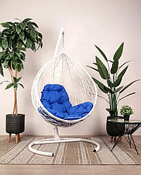 Подвесное кресло BiGarden Tropica White (синия подушка)