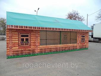 Как собирать торговую палатку