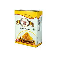 Куркума Молотая Nano Sri Turmeric Powder, 100г - пряность и натуральный антибиотик