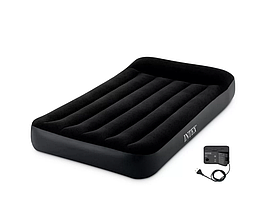 Матрас самонадувной с подголовником Intex Pillow Rest Classic, 203*152*25 см