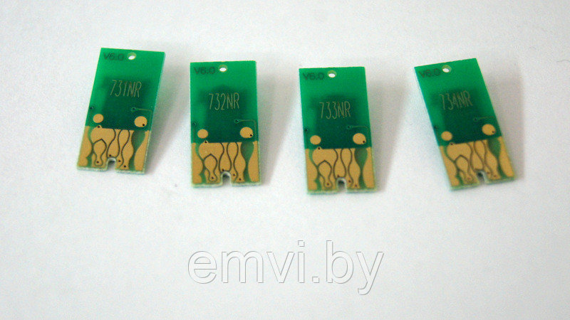 Комплект чипов ПЗК T0731 | T0732 | T0733 | T0734 для Epson TX200/ C79