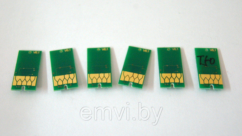 Комплект чипов ПЗК для Epson T50/ T59/ R290/ R295/ R390/ RX590/ RX610/ RX615/ RX650/ TX650/ TX659/ TX700