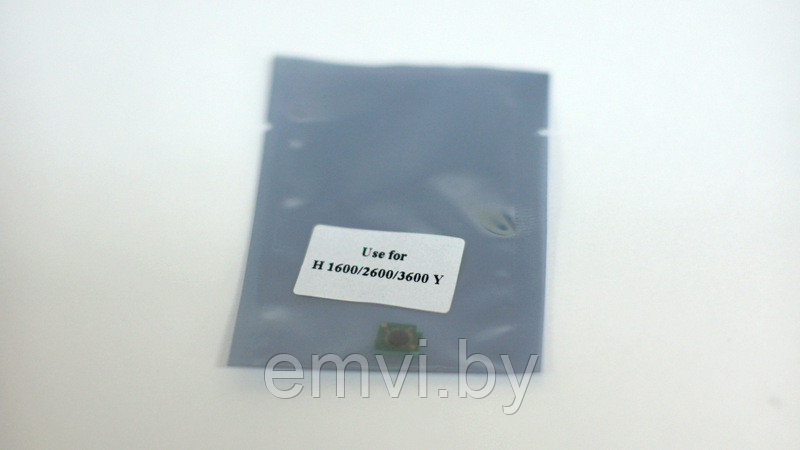 Чип H-Q6002A-Y-2K для HP Color LaserJet 1600/ 2605/ 2700/ 3000/ 3800/ 4700/ 4730/ CP3505/ CM1025 (Yellow)