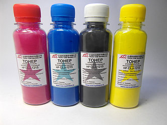 Комплект цветного тонера для HP Color LJ-1215 / 1025 / 1525 / 2025 / Pro 200 / Pro 300 / Pro 400 45гр.