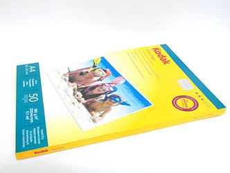 Фотобумага Kodak A4 180г/м2 50 л., глянцевая односторонняя