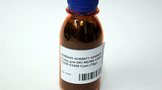 Тонер 43459443/ 43459371/ 43459335 для OKI MC350/ C3500/ C3300/ C3400 Cyan (70gr)