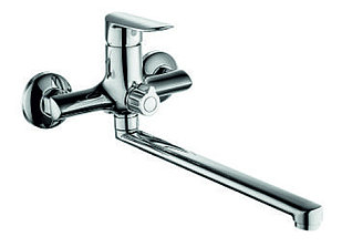 5131 Смеситель д/ванны Lark из латуни с повор. изл., встр. в корпус пе