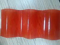 Полиэстер армированный стекловолокном 2м красный волновой