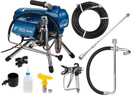 Безвоздушный окрасочный аппарат BULL BAS 2223 в кор. БЕСЩЕТ., 1300 Вт, 2,3 л/мин, 220 Бар