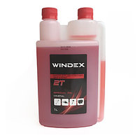 Масло для 2-х тактных двигателей WINDEX 2Т (Red) (1л) WINDEX 45785