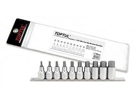 Набор бит 1/2" 10шт. TOPTUL