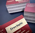 ВИЗИТКИ ДВУСТОРОННИЕ С ЛАМИНАЦИЕЙ SOFT TOUCH, фото 7