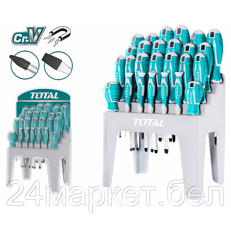 Набор отверток Total THT250626 (26 предметов), фото 2