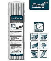 Набор сменных грифелей-стержней (12 шт) для карандаша Pica Big Dry Longlife
