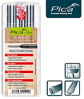 Набор сменных грифелей-стержней (10 шт) для Pica Dry Longlife