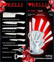 Набор кухонных ножей на подставке KELLI KL 2085