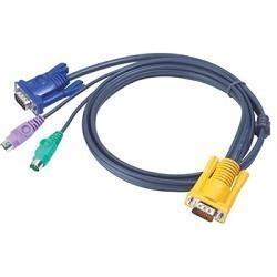 Кабель ATEN CABLE SP15 M(Y)-- HD15M/MINIDIN6M, 1.8m (2L-5202P)