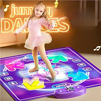 Танцевальный коврик Dance Mat с 4 игровыми режимами для детей, Bluetooth