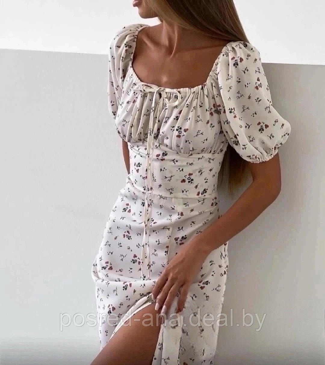 Платье в цветочки - фото 1 - id-p232534314