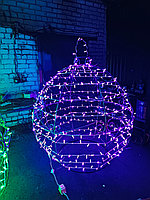 Изготовление инсталляций. Новогодний шар