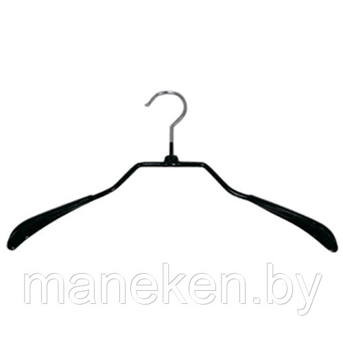 WS 031 - 45 \ МЕТАЛЛИЧЕСКИЕ ВЕШАЛКИ-ПЛЕЧИКИ ДЛЯ ОДЕЖДЫ (ОБРЕЗИНЕННЫЕ)
