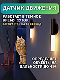 Беспроводной светильник, фонарь с датчиком движения, фото 4