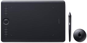 Графический планшет Wacom Intuos Pro Intuos Pro M (Medium) A5 черный [pth-660-n]