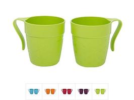 Кружка Twins (Твинс) 0,33л цвет ассорти DRINA