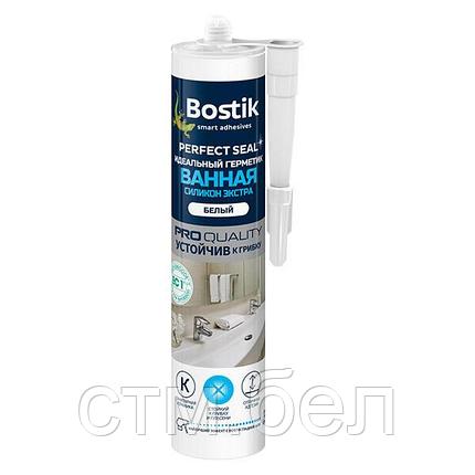 Герметик силиконовый BOSTIK Perfect Seal ИДЕАЛЬНЫЙ Ванная Экстра 280 ML прозрачный, фото 2