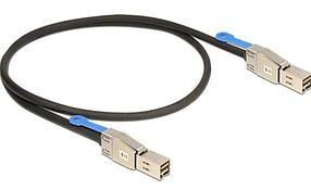 LSI SAS-2M-SFF8644-SFF8644 Кабель SAS внешний, 2м., разъемы SFF8644 - SFF8644