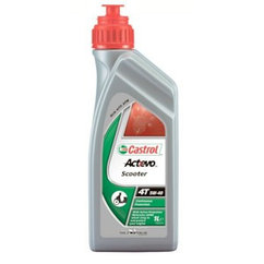 CASTROL Масло моторное полусинтетическое Act>Evo Scooter 4T, 1л 5W40, 4008177075117