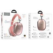 Беспроводные Bluetooth наушники W35 Max розовый Hoco